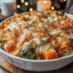 As the days grow shorter and the air turns crisp, there's nothing quite like a warm and comforting casserole to bring a sense of home and happiness to the table. This 'Minute Cheesy Fall Vegetables & Rice Casserole' embodies the essence of autumn with its vibrant blend of seasonal vegetables and gooey, melted cheese. With just a handful of ingredients and minimal prep time, it’s perfect for busy weeknights or a cozy family gathering.
